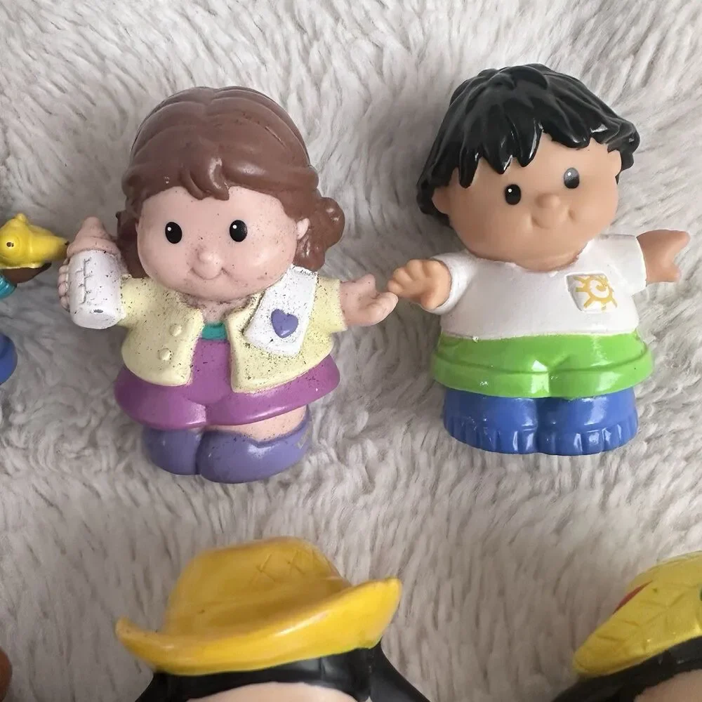 Fisher Price Little People Vintage Chunky Lot Of 13 Figure Toy 2000s